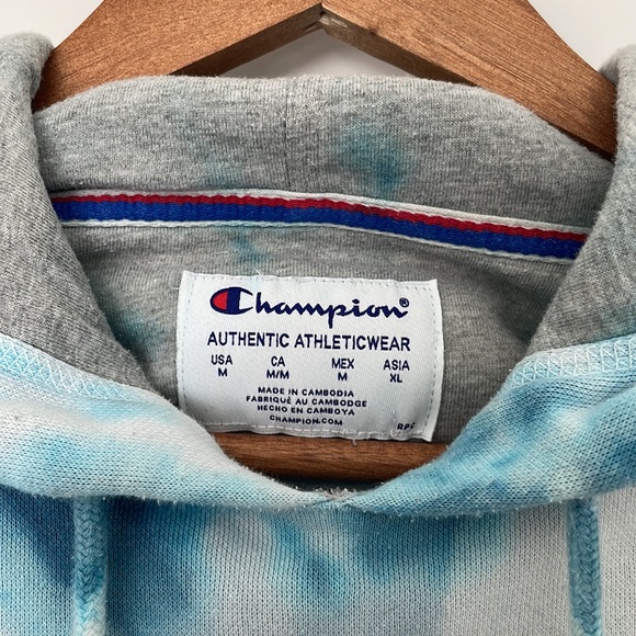 Tie dye champion hoodie - Picture 3 of 4